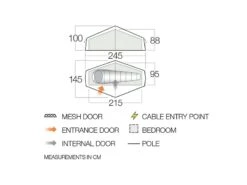 Vango Experience Tent Nevis 100 5 Vango Experience Tent Nevis 100 -Bo Camp Winkel 1 1 vango experience tent nevis 100 afmeting
