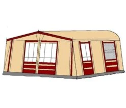 Te Velde Voortent Prelude 350 Cm Bordeaux 9 Te Velde Voortent Prelude 350 Cm Bordeaux -Bo Camp Winkel 14 tevelde voortent prelude bordeaux 350 rechts 2