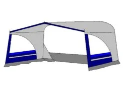 Te Velde Luifel Regenboog 240 Cm Blauw -Bo Camp Winkel 2 1 tevelde luifel regenboog rechts blauw 2