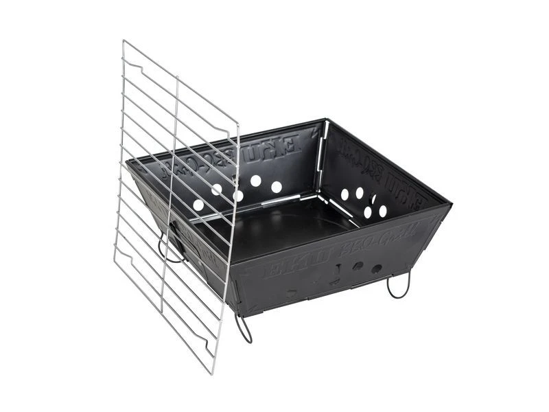 Camp-Gear Barbecue Envelop Opvouwbaar Houtskool Zwart 7 Camp-Gear Barbecue Envelop Opvouwbaar Houtskool Zwart - Afbeelding 5