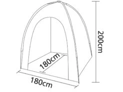 Bo Camp Opbergtent Medium -Bo Camp Winkel 25 2 bo camp opbergtent medium