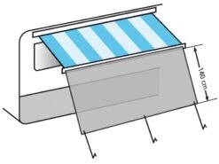 Eurotrail Sunblocker 400 X 140 Cm -Bo Camp Winkel 25 3 eurotrail sunblocker 400 x 140 cm etct0025