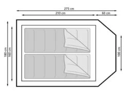 Eurotrail Koepeltent Utah 2 Katoen-polyester -Bo Camp Winkel 29 2 eurotrail koepeltent utah 2 btc ette0504