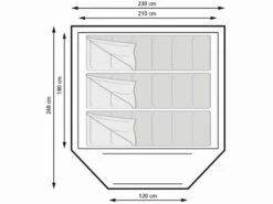 Eurotrail Pop-up Tent Spring 3 -Bo Camp Winkel 3 3 eurotrail pop up tent spring 3 ette0454 6301