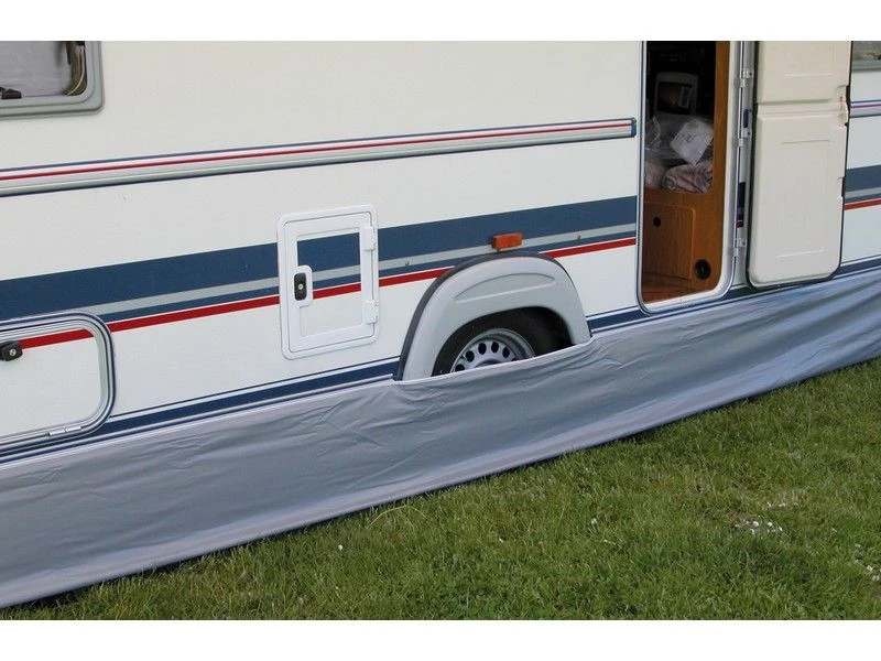 Eurotrail Caravan Tochtstrook Licht Grijs 3 Eurotrail Caravan Tochtstrook Licht Grijs