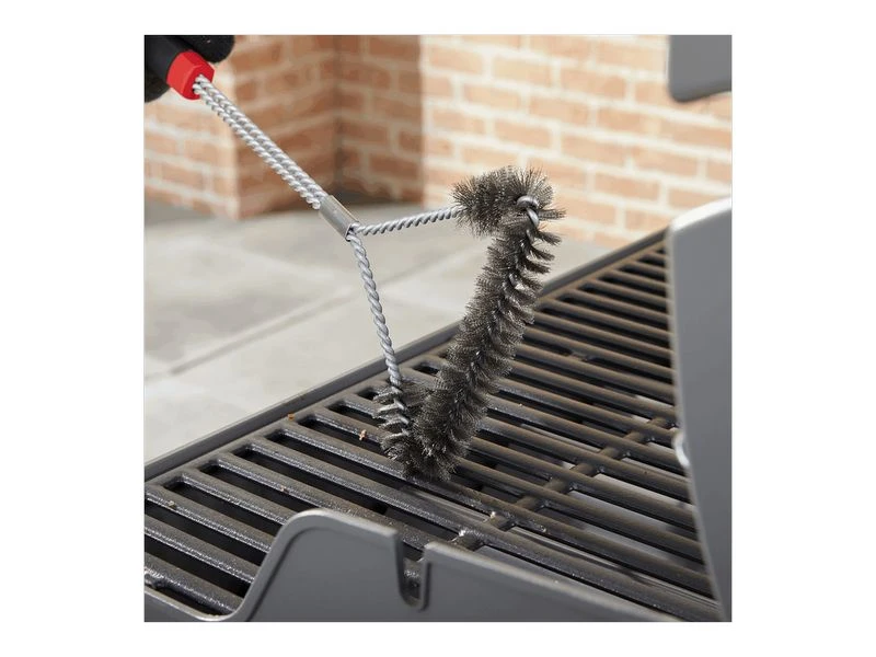 Weber Grillborstel, Driezijdig, 46 Cm 5 Weber Grillborstel, Driezijdig, 46 Cm - Afbeelding 3