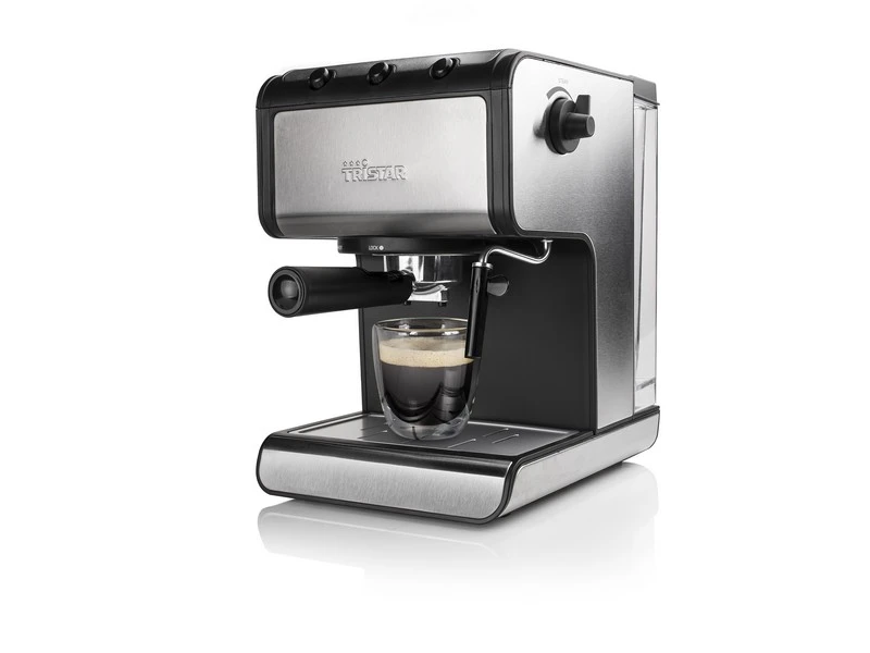 Tristar Espresso Machine RVS 850 Watt 4 Tristar Espresso Machine RVS 850 Watt - Afbeelding 2