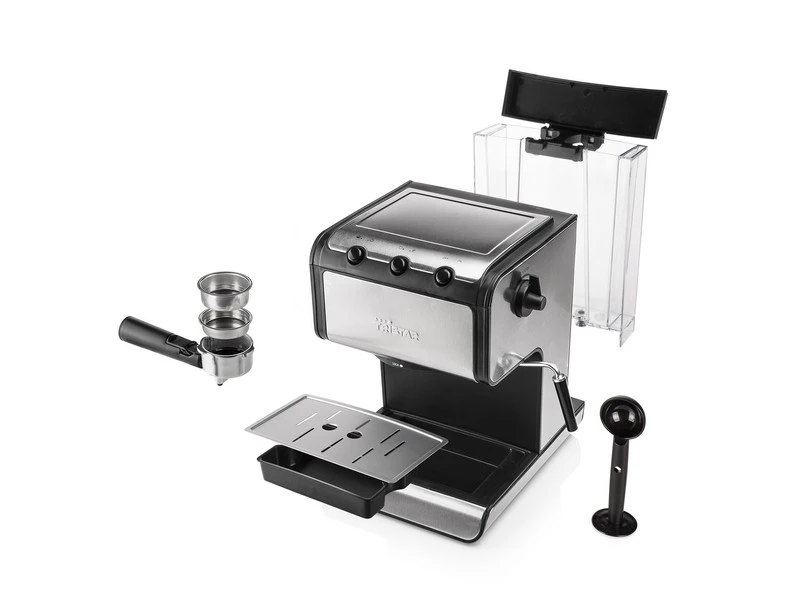 Tristar Espresso Machine RVS 850 Watt 8 Tristar Espresso Machine RVS 850 Watt - Afbeelding 6