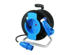 Haba Haspel + Ce Stekkers + 25 Mtr. Kabel