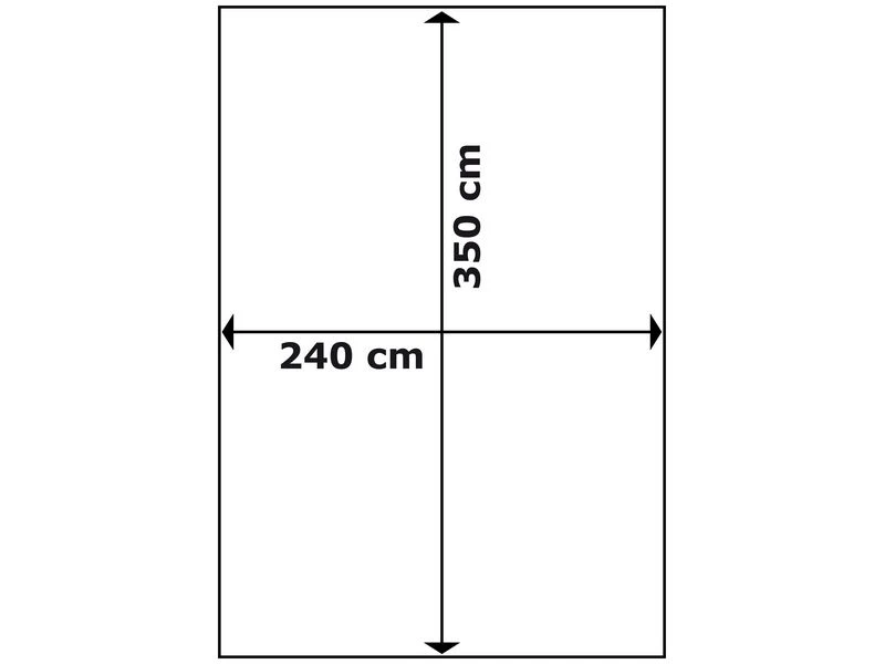 Bo-Camp Caravanluifel Travel M Grijs 4 Bo-Camp Caravanluifel Travel M Grijs - Afbeelding 2
