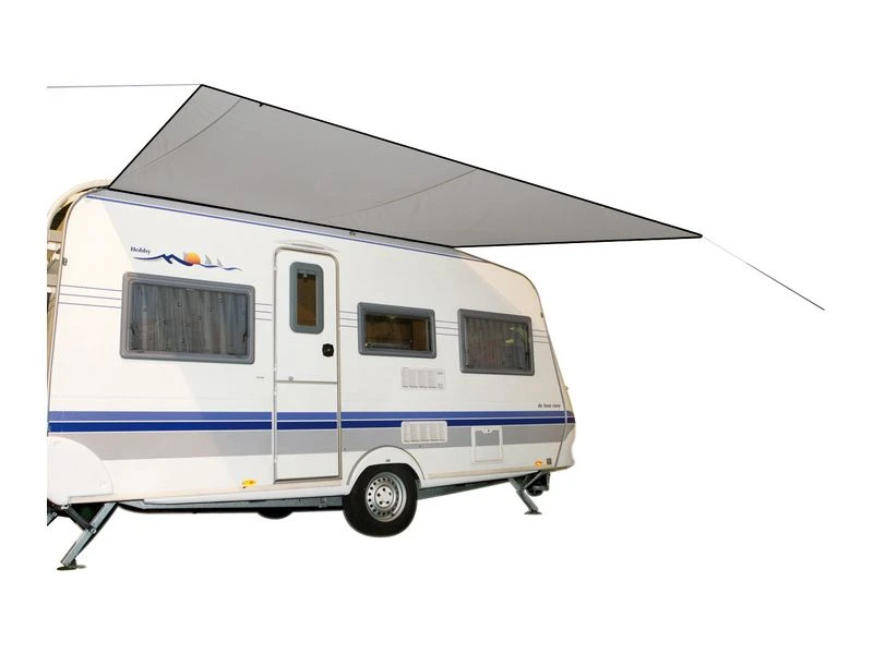 Bo-Camp Caravanluifel Travel M Grijs 5 Bo-Camp Caravanluifel Travel M Grijs - Afbeelding 3