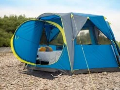 Coleman Familie Tent Octagon Blue-lime -Bo Camp Winkel 64 4 coleman familie tent octagon blue lime 2000035750