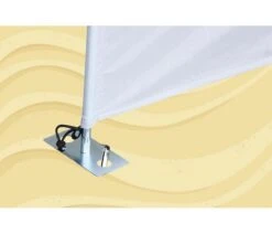 Bo-Camp Windschermharing 30 Cm 4 Stuks -Bo Camp Winkel bo camp windscherm haring met plaat 4 stuks 4163900 3