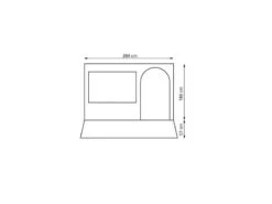 Eurotrail Canopy Room Bergen 310 -Bo Camp Winkel eurotrail bergen canopy room caravanstore 310 etct0160 3