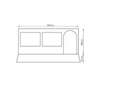 Eurotrail Canopy Room Bergen 440 9 Eurotrail Canopy Room Bergen 440 -Bo Camp Winkel eurotrail bergen canopy room caravanstore 440 etct0163 3