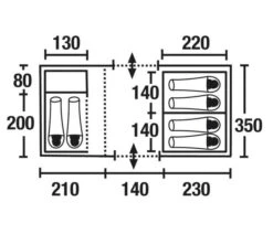 High Peak Porto 6 -Bo Camp Winkel high peak koepeltent porto 6 plattegrond 12240 2
