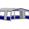 Hele Luifel Voor Voortent Aanritsbaar De Vaart Lux Serie Blauw. -Bo Camp Winkel te velde voortenten hele luifel aanritsbaar voor voortent de vaart lux links blauw19